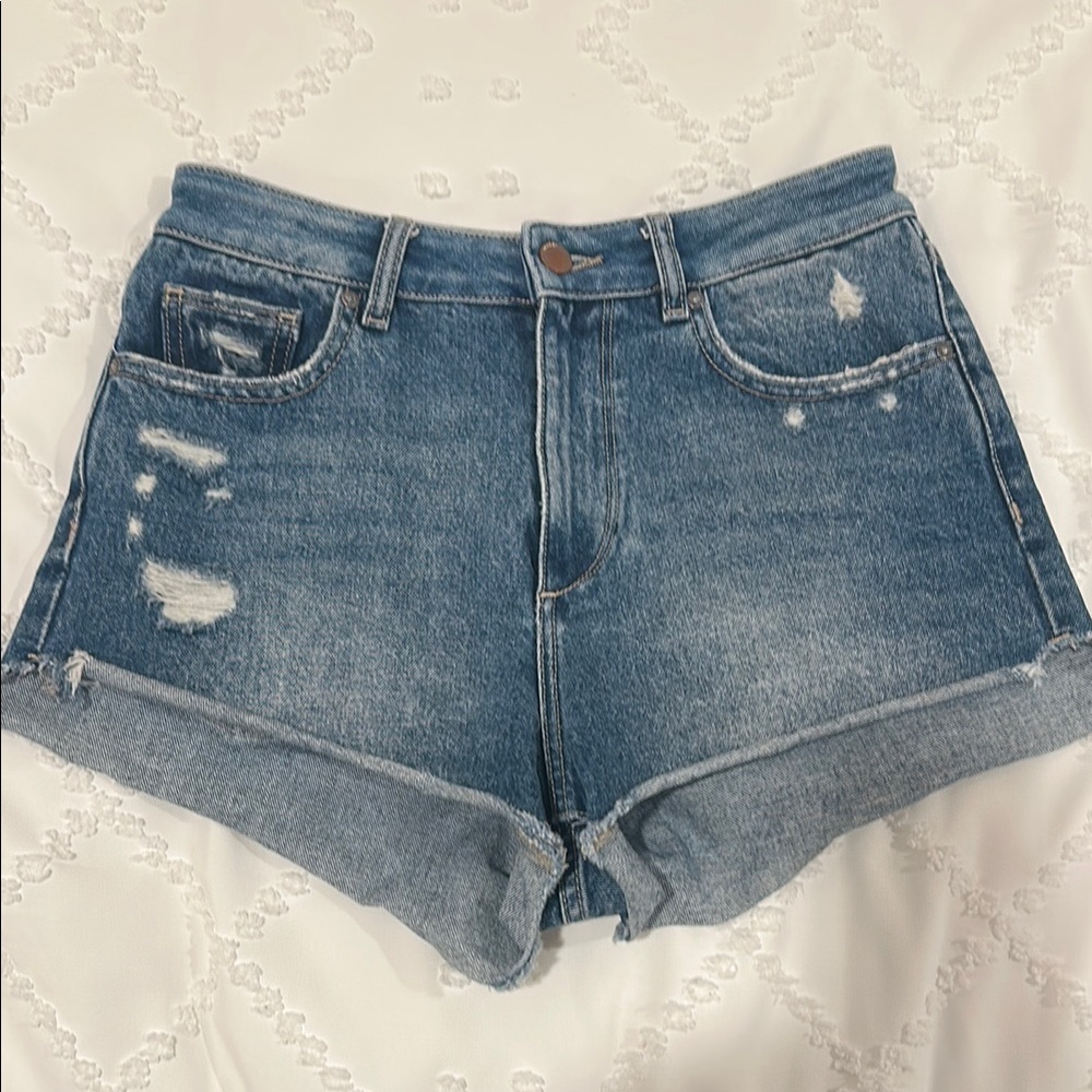 DL1961 Cleo High Rise Shorts Size 26